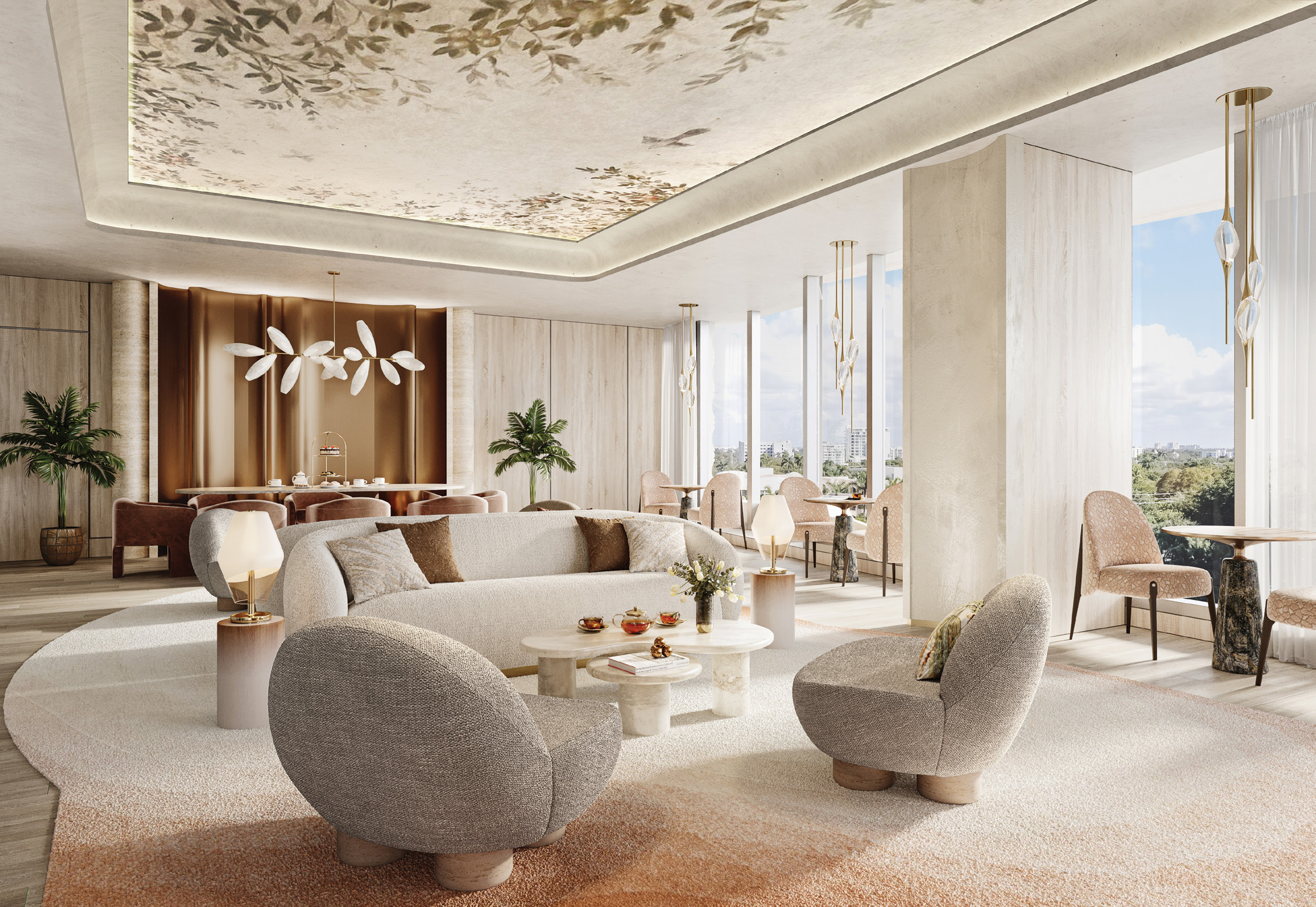 St Regis Brickell Drawing Room